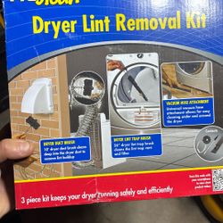 Dryer Lint Removal Kit
