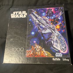 Star Wars 1000pc Puzzle Millennium Falcon Sealed