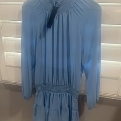 Blue Mini Dress