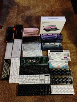 High End Mechanical Keyboard Collection - Brand New Unused - Variety Of Switches
