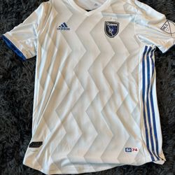 San Jose Quakes Jersey Shirt Authentic 