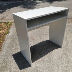White Modern Desk/Vanity