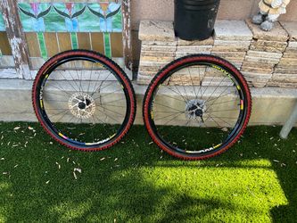 Mavic Crossmax disc wheels mountain bike