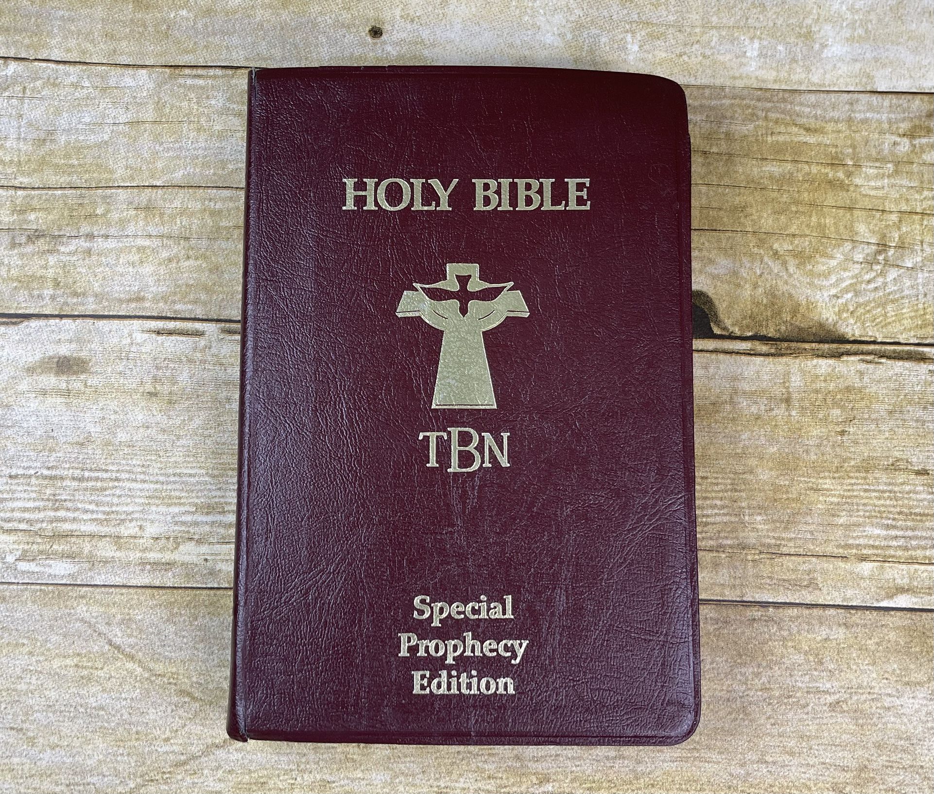 HOLY BIBLE TBN SPECIAL PROPHECY EDITION NKJV REX HUMBARD 1985 Pre-Owned