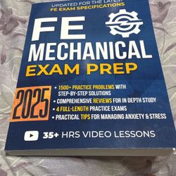 2025 Updated  FE Mechanical Exam Prep Book 