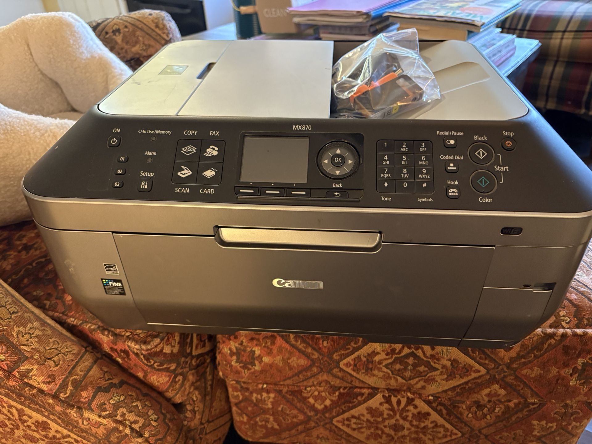 CANNON (4 In 1)PIXMA MX870 Color Printer,