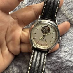 JACQUES LEMANS OPEN HEART AUTOMATIC ETA 2824-2