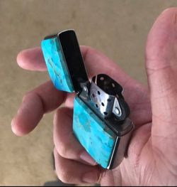 Turquoise Zippo
