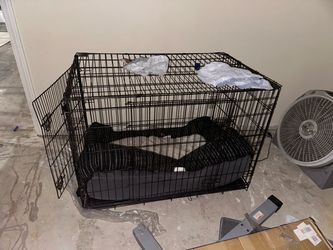 Large dog cage