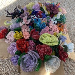 Seed Bead Flowers