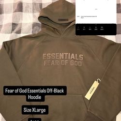 Fear of God Essential Hoodie  XL 100% Authentic*