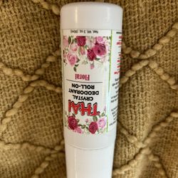 Thai 100% Natural Crystal Deodorant Liquid Roll-on Floral scented 