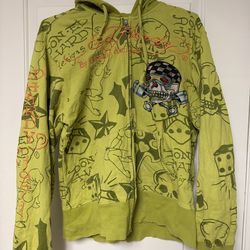Ed Hardy Christian Audigier sweatshirt size Large men