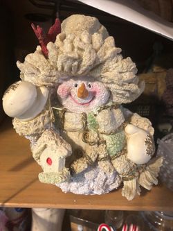 Musical Windup Snowman