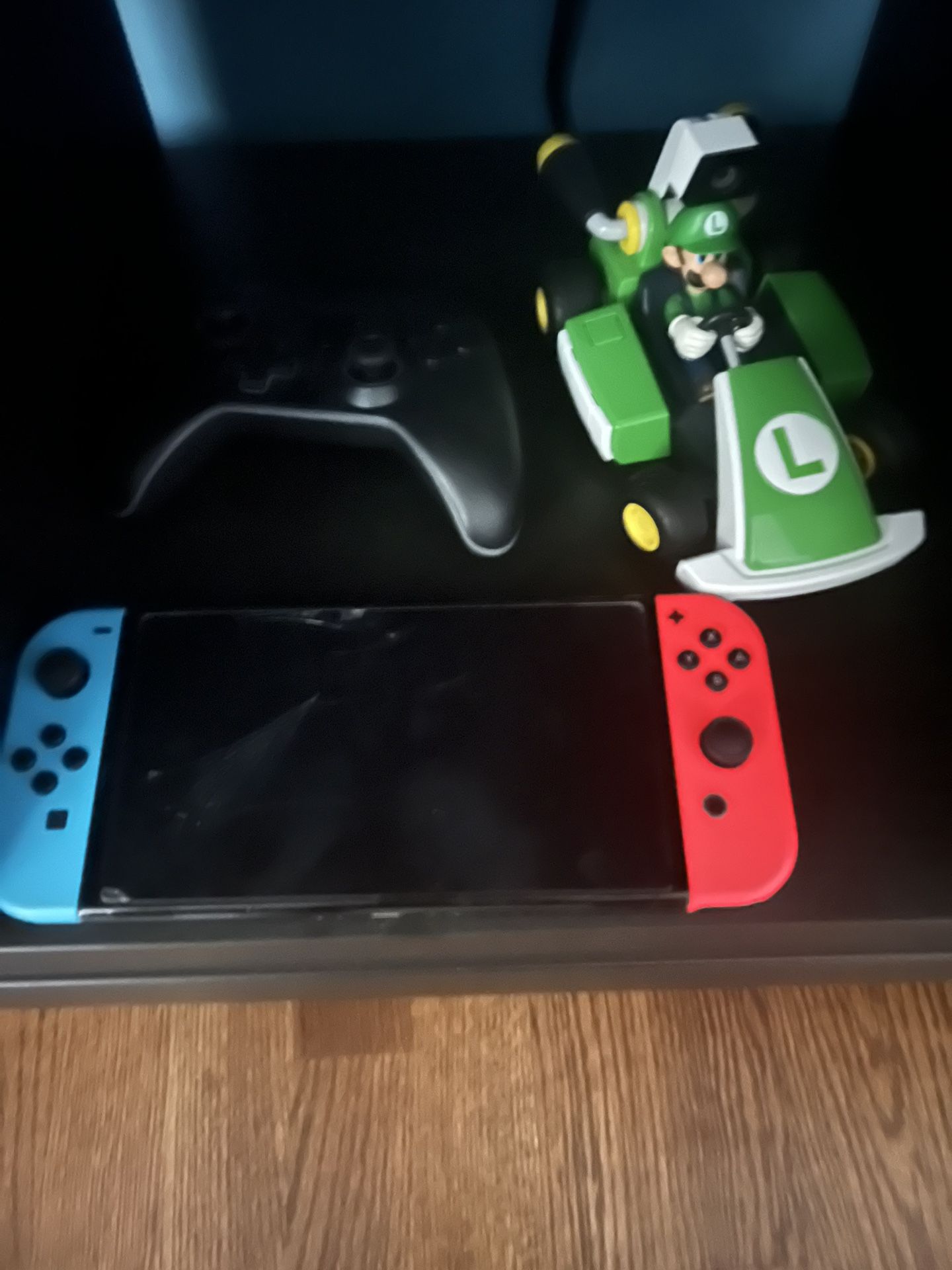 Nintendo Switch And Luigi Car