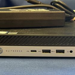 HP EliteDesk 800 G4 MiniPC - Core i5 8th Gen - 16gb - Windows 11 Pro 