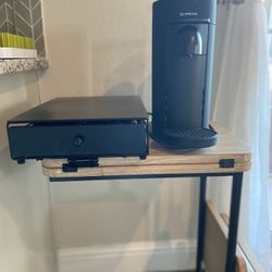 Nespresso Machine and Portable Pod Storage