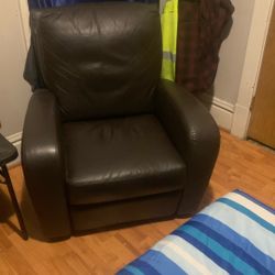 Leather Recliner 