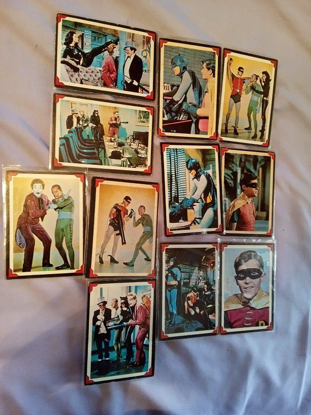60's Batman Character Trading Cards 