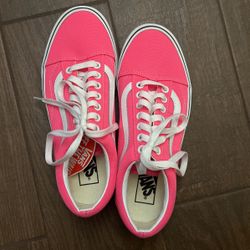 Pink vans 