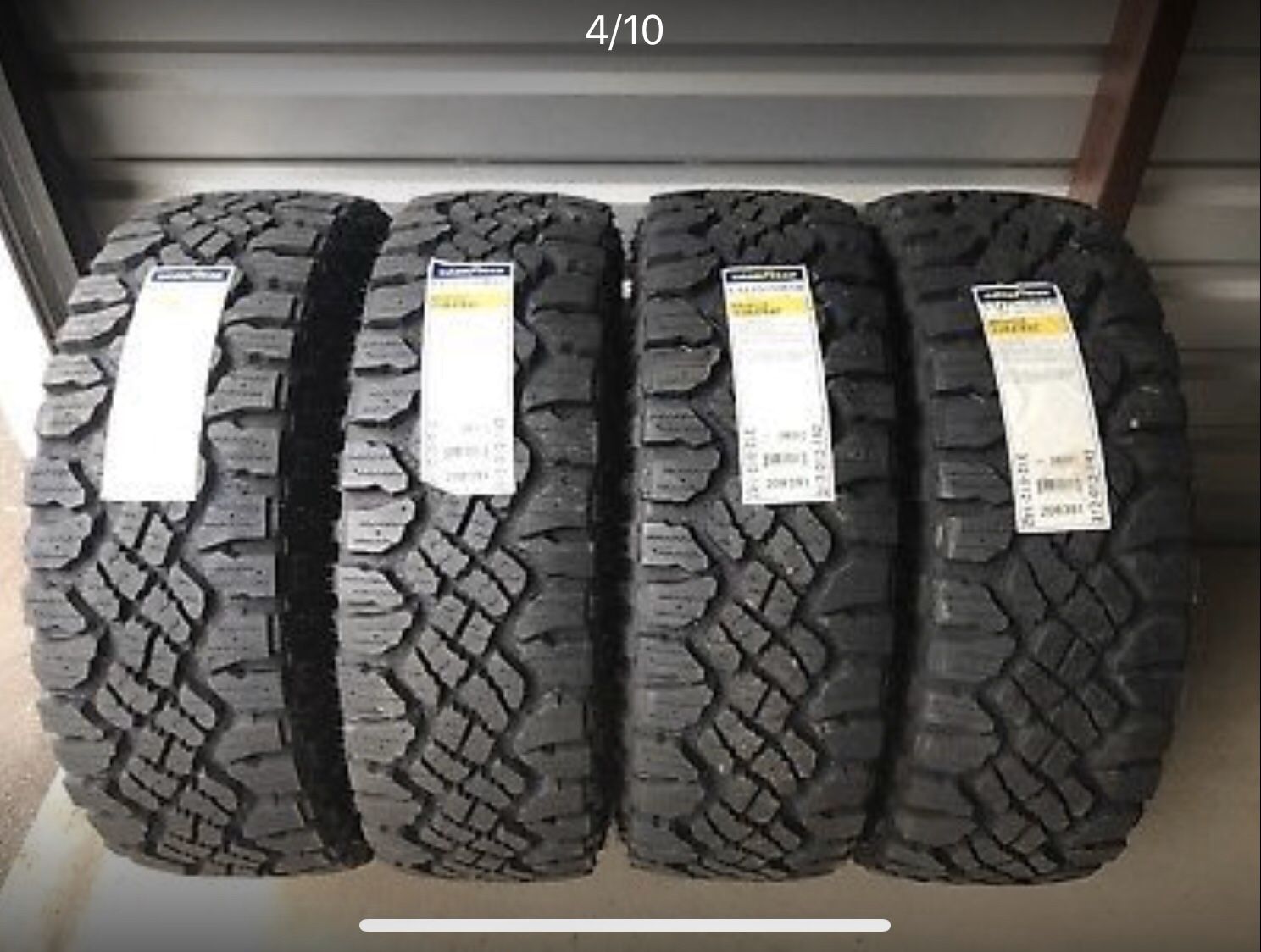 New 285/75r16 Goodyear Duratrac Tires LT285/75R16 Good year Dura trac