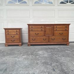 Dresser Nightstand Bedroom Bureau Set
