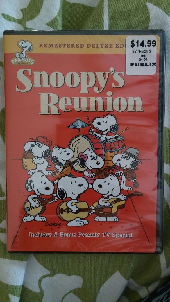 Snoopy's Reunion DVD