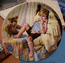 Mother Goose "Diddle Diddle Dumpling" 1984 Collectors Plate