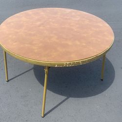 Round Folding Table