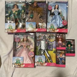 1999 Barbie The Wizard Of Oz Set