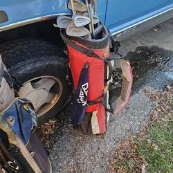 Golf Bags And Clubs 