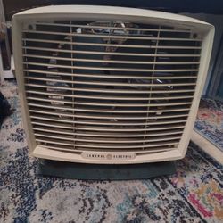 Vintage 2 Speed GE Box Fan 1960s