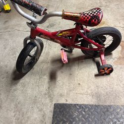 Lightning McQueen Training Bike