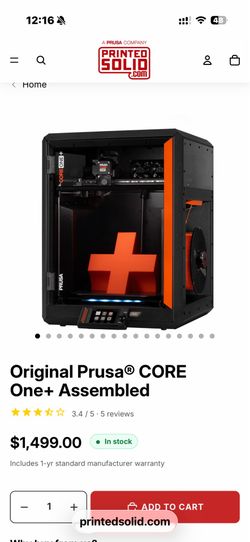 Prusa Core One +