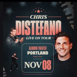 2 Tickets to Chris Distefano 