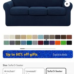 Love Seat And Long Couch Cover Brand New OBO