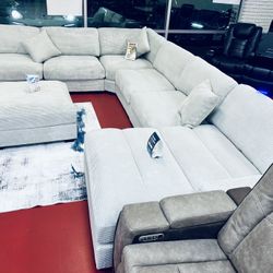 🔥Brand New Oversized Sectional Sofa 🔥Only $49 Today And Pay Later With Or Without Credi🔥