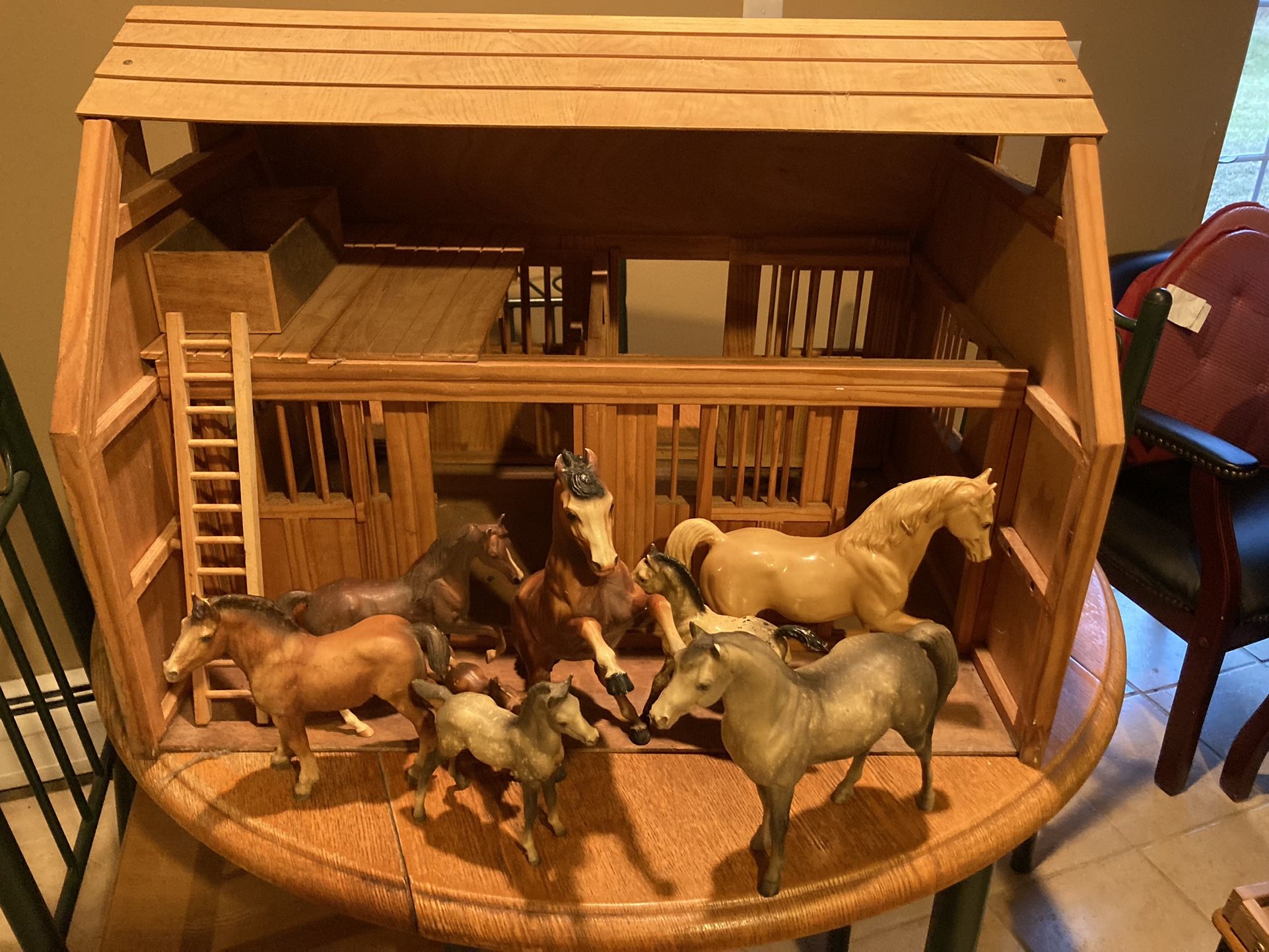 Wooden Toy Barn