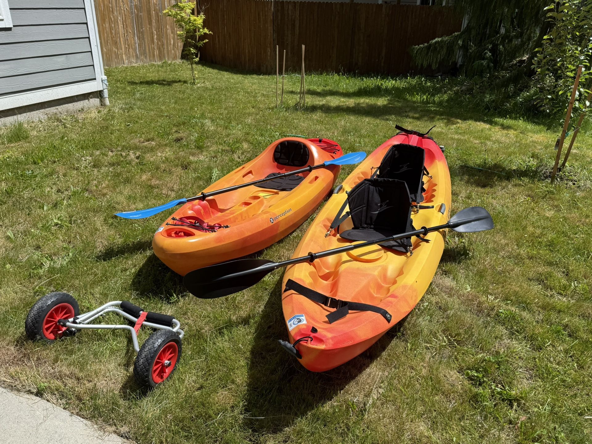 2 KAYAKS + Accessories