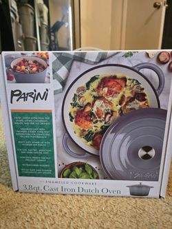 3.8qt Enameled Cast Iron Dutch Oven