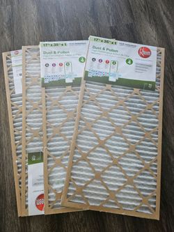 AC filters rheem new