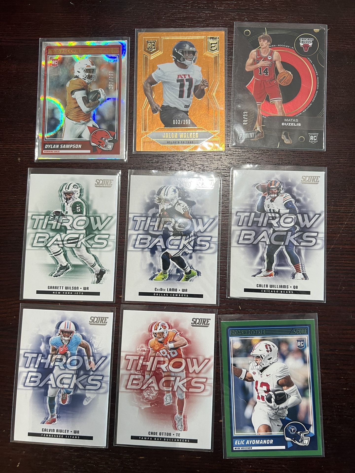 NFL Football Card Lot