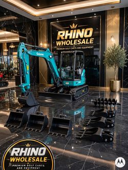 Mini excavator, 2026 New.