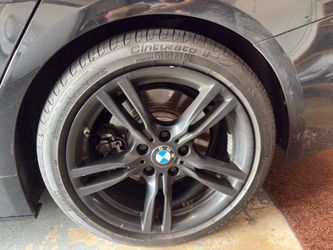 BMW rims and tires