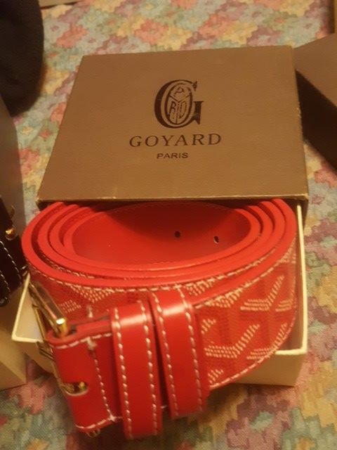 Red Goyard Belt Greece, SAVE 36% 