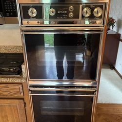 Vintage double oven