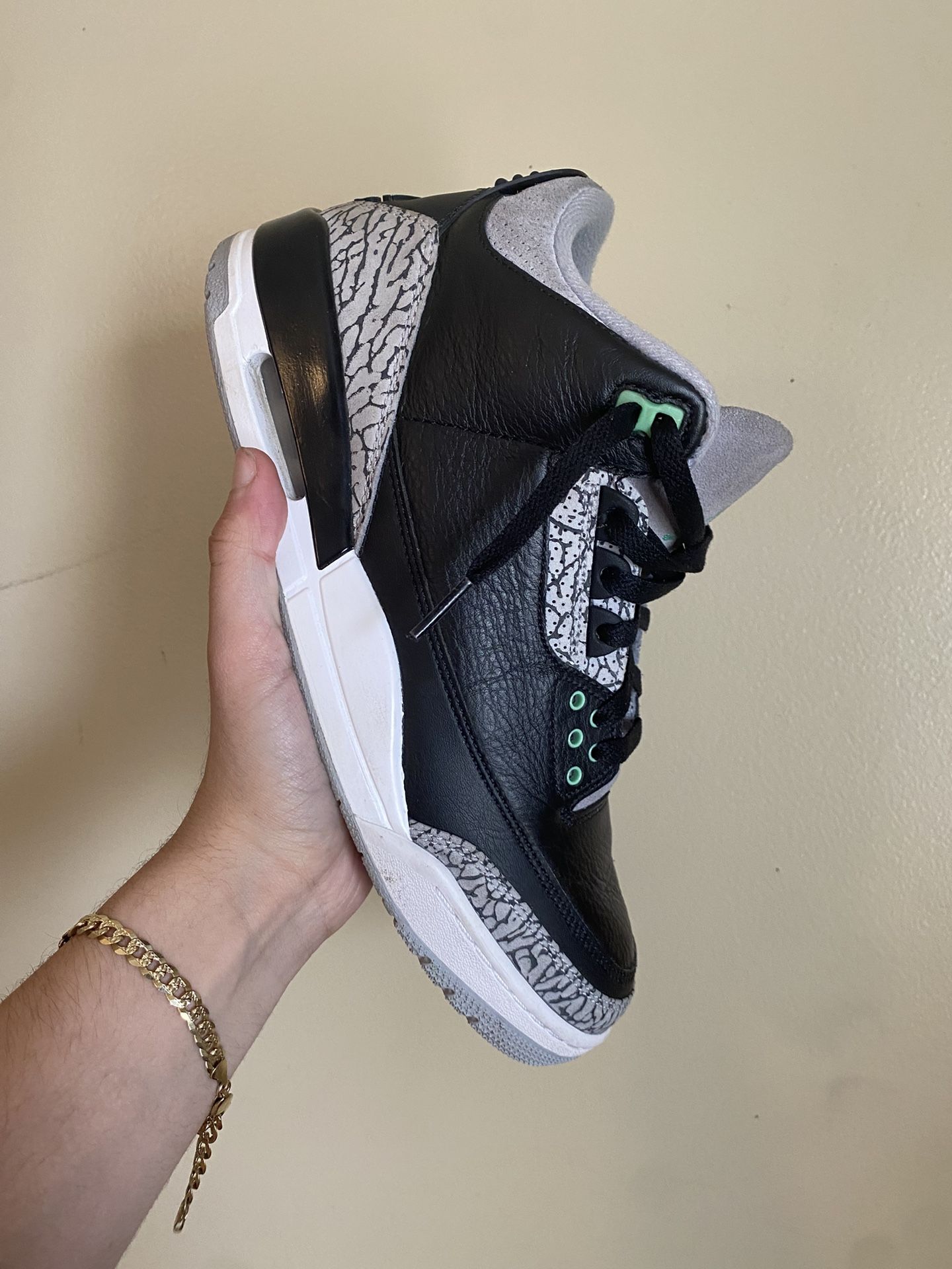 Jordan 3 Green Glow