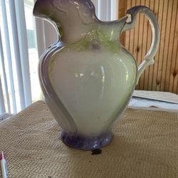 Vintage Pottery Pitcher