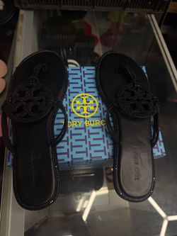 Tory Burch Miller Crystal Embellished Sandals