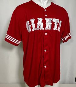 SF Giants #25 Red Jersey with Xfinity Logo